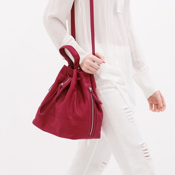 zara bucket bag